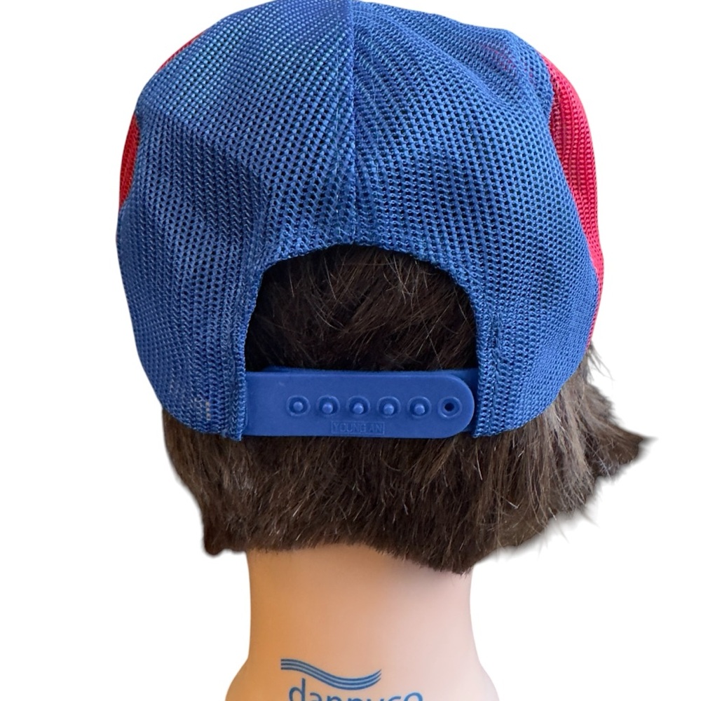 Vintage Memorabilia Montreal Expos trucker hat red, blue, white, O/S - Picture 5 of 9